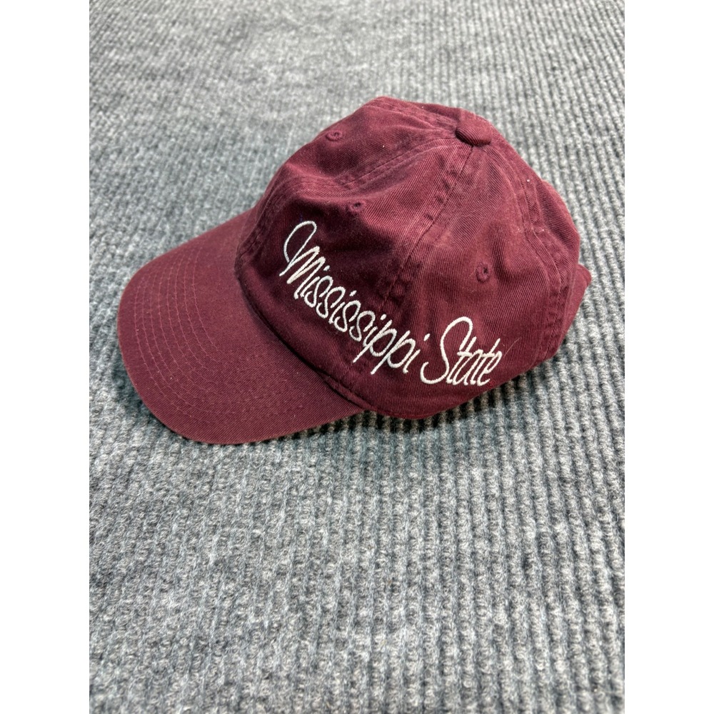 Legacy Mississippi State Bulldogs Maroon Adjustable Dad Hat Baseball Cap MSU